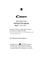 Preview for 3 page of Candy CMXW 30DS User Instructions