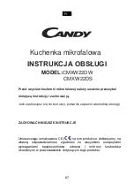 Preview for 69 page of Candy CMXW22DS User Instructions