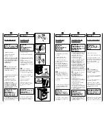 Preview for 6 page of Candy CN 40 T User Instructions