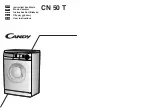 Preview for 1 page of Candy CN 50 T User Instructions