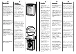 Preview for 2 page of Candy CN 50 T User Instructions