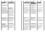 Preview for 18 page of Candy CN 50 T User Instructions