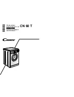 Preview for 1 page of Candy CN 60 User Instructions