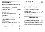 Предварительный просмотр 8 страницы Candy CNA 145 Instructions For Use Manual