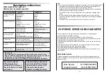 Preview for 11 page of Candy CNA 156 Instructions For Use Manual