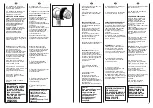 Preview for 31 page of Candy CNL 085 User Instructions