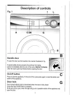 Preview for 7 page of Candy CNW 156 Instructions For Use Manual