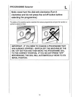 Preview for 10 page of Candy CNW 156 Instructions For Use Manual