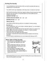 Preview for 13 page of Candy CNW 156 Instructions For Use Manual