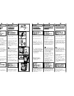 Preview for 6 page of Candy CO 126 F User Instructions