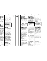 Preview for 14 page of Candy CO 126 F User Instructions