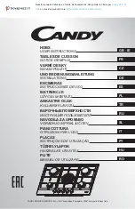 Candy CPG 64 SXD User Instructions preview