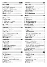 Предварительный просмотр 2 страницы Candy CPG 75 SPX User Instructions