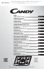 Candy CPGC75SWPAV User Instructions preview