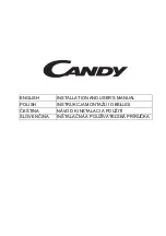 Candy CPY5MBG Installation And User Manual preview