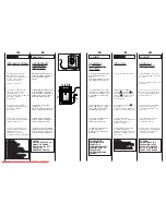 Предварительный просмотр 9 страницы Candy CS 115 D User Instructions