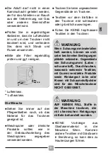 Предварительный просмотр 31 страницы Candy CSE C9LF-S Manual