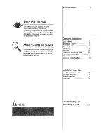 Предварительный просмотр 2 страницы Candy CSF457E Instruction Manual