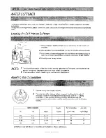 Предварительный просмотр 6 страницы Candy CSF457E Instruction Manual