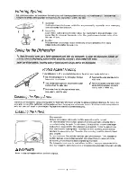 Предварительный просмотр 10 страницы Candy CSF457E Instruction Manual