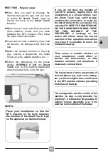 Предварительный просмотр 65 страницы Candy CST 26LE/1-88 Manual