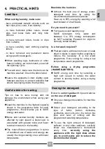 Preview for 11 page of Candy CSWS485TWMCE/1-S User Manual