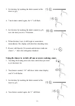 Preview for 17 page of Candy CTP634SCBB Instruction Manual