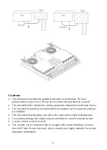 Preview for 28 page of Candy CTP644MCBB/1 Instruction Manual