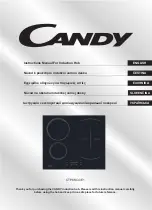 Candy CTP6SC4/E1 Instruction Manual preview
