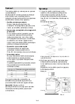 Preview for 127 page of Candy CTP6SC4/E14U Instruction Manual