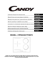 Preview for 1 page of Candy CTPS64SCTTWIFI Instruction Manual