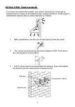 Preview for 8 page of Candy CTS6CEXWF Installation And User Manual