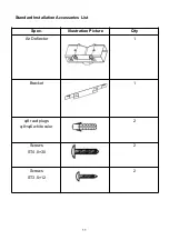 Preview for 13 page of Candy CTS6CEXWF Installation And User Manual