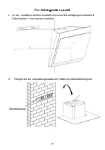 Preview for 28 page of Candy CTS6CEXWF Installation And User Manual