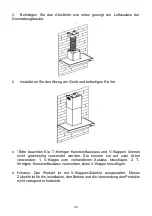 Preview for 34 page of Candy CTS6CEXWF Installation And User Manual