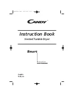 Candy CV166 Instruction Book preview