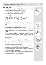 Preview for 42 page of Candy CVBN 6182WBA User Manual