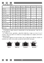 Preview for 58 page of Candy CVE5436FEEW/E User Manual