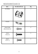 Preview for 61 page of Candy CVMA90N Installation And User Manual