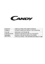 Candy CVMI900X Installation And User Manual preview