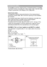 Предварительный просмотр 5 страницы Candy CVMI970LX Installation And User Manual