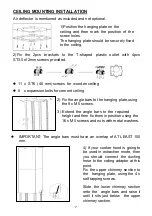 Предварительный просмотр 8 страницы Candy CVMI970LX Installation And User Manual