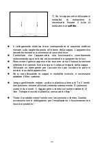 Предварительный просмотр 34 страницы Candy CVMI970LX Installation And User Manual