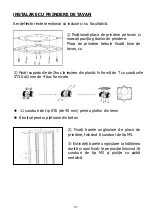 Предварительный просмотр 58 страницы Candy CVMI970LX Installation And User Manual