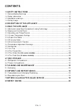 Preview for 3 page of Candy CVNB 6182XH5K User Manual