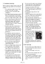 Preview for 13 page of Candy CVS 1745BWDK User Manual