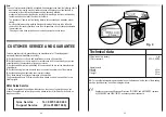 Предварительный просмотр 13 страницы Candy CWB 1206 Instructions For Use Manual