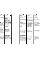 Предварительный просмотр 31 страницы Candy CWB 1308 User Instructions