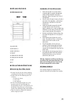 Предварительный просмотр 9 страницы Candy CWC 021 MK User Manual