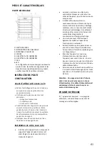 Предварительный просмотр 41 страницы Candy CWC021MKN User Manual